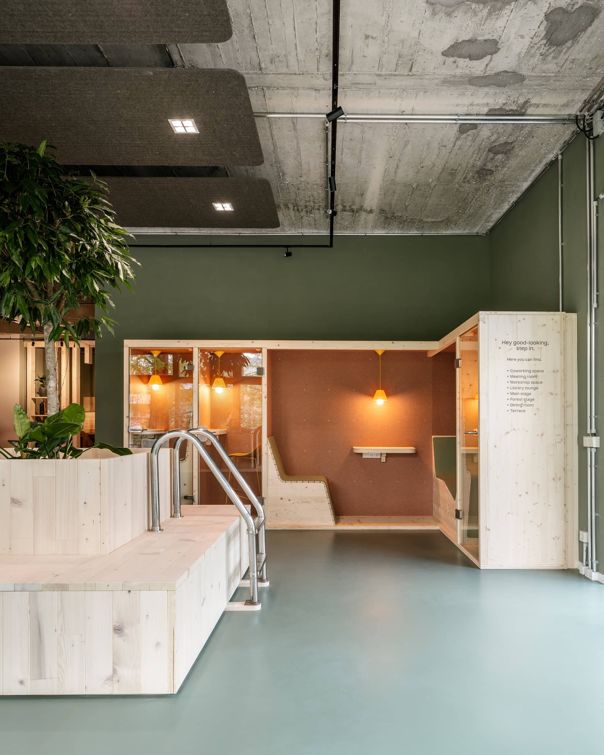 zirkulärer Community und Workspace in Aachen mit ReUse Materialien 