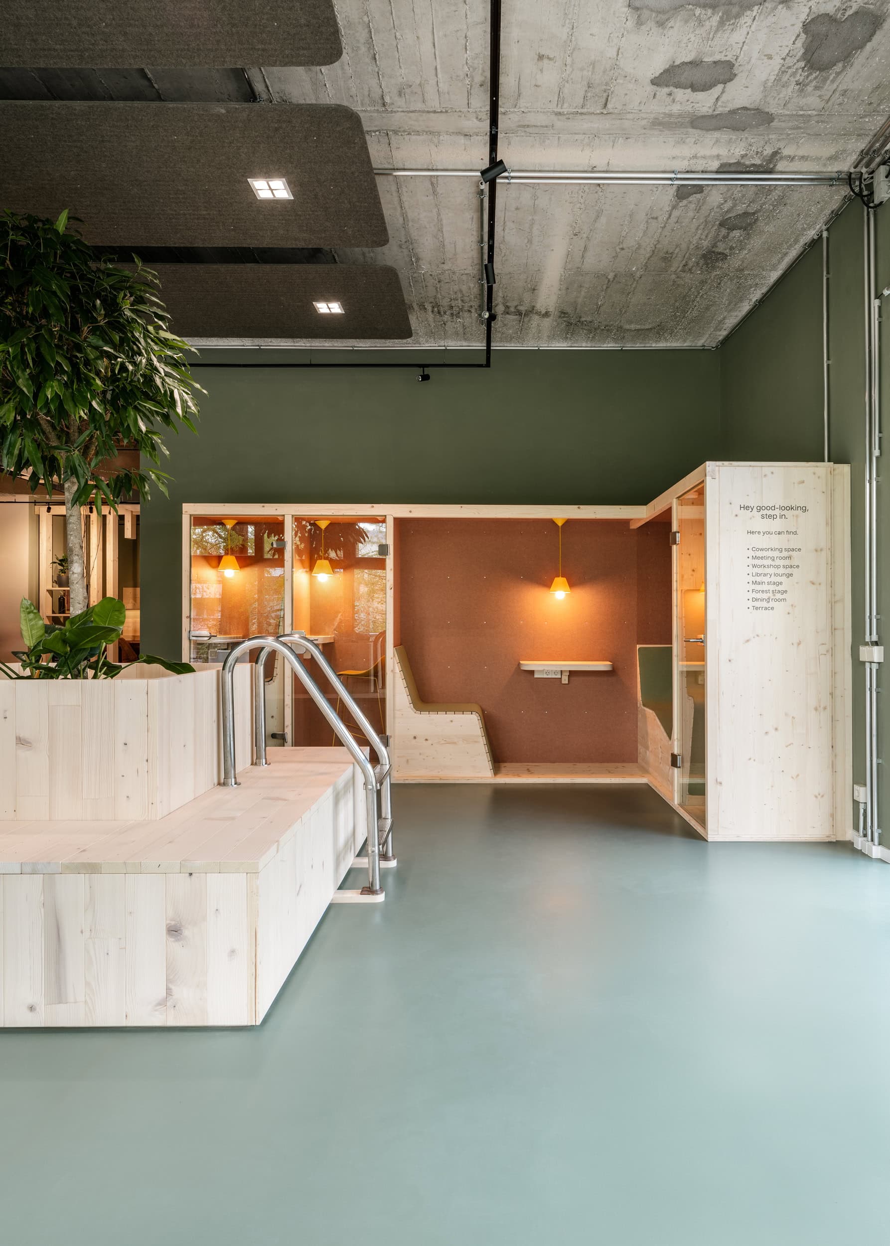 zirkulärer Community und Workspace in Aachen mit ReUse Materialien 